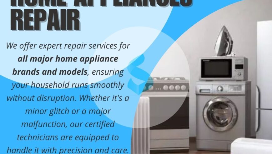 All Brands Home and Kitchen Appliances Repairing Services – Best In Town Services!!!