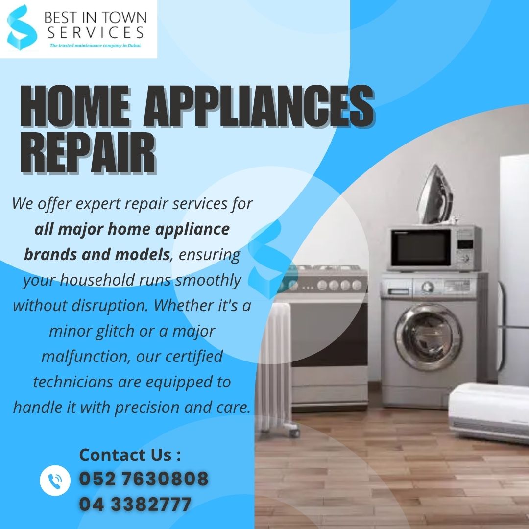 All Brands Home and Kitchen Appliances Repairing Services – Best In Town Services!!!