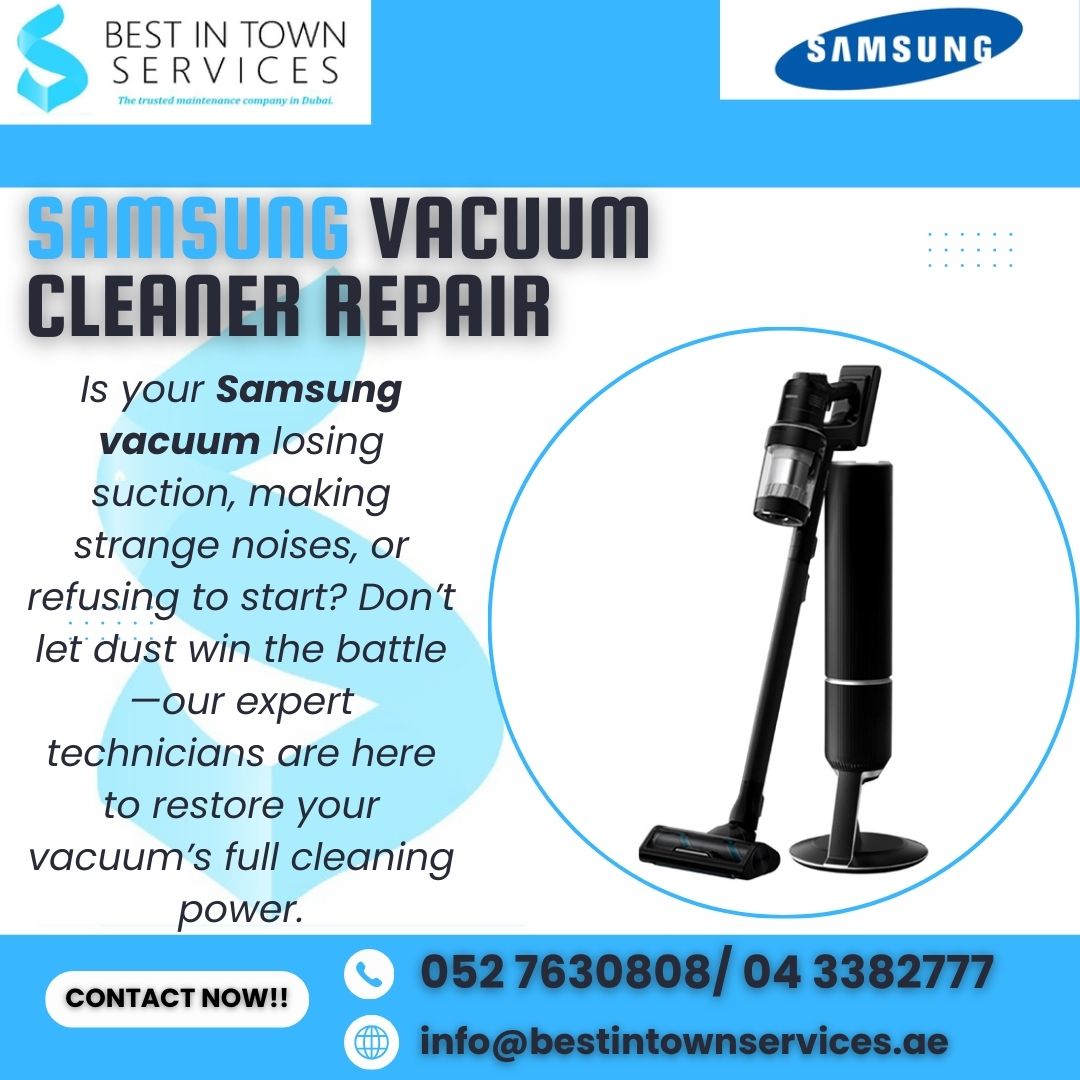 Samsung Vacuum Cleaner Repair Services