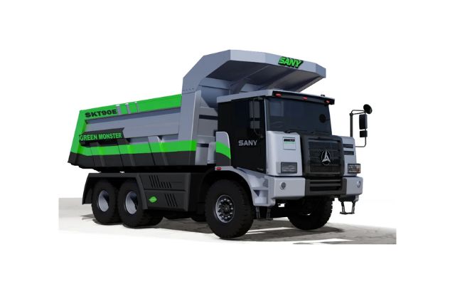 Sany 2025 SKT90E: Powerful and Efficient Electric Mining Truck for Off-Highway Use