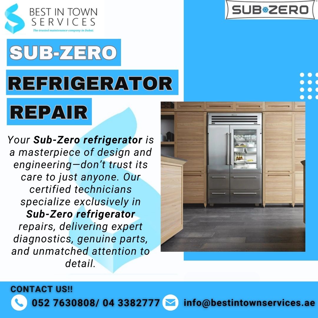 Subzero Refrigerator Repair Services