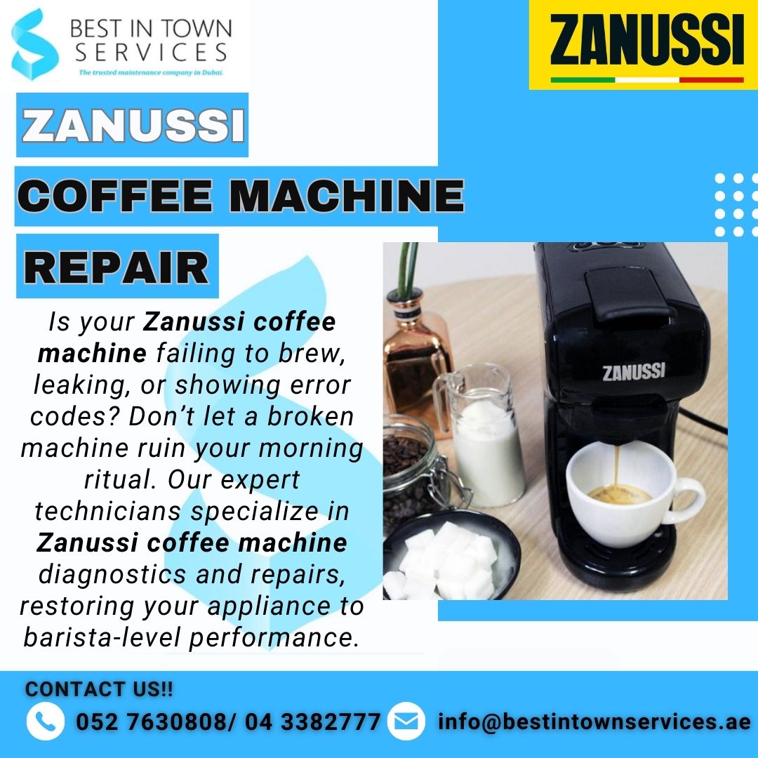 Zanussi Coffee Machine Repair Services