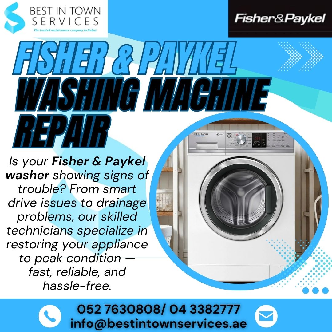 Fisher & Paykel Washing Machine Repair Services