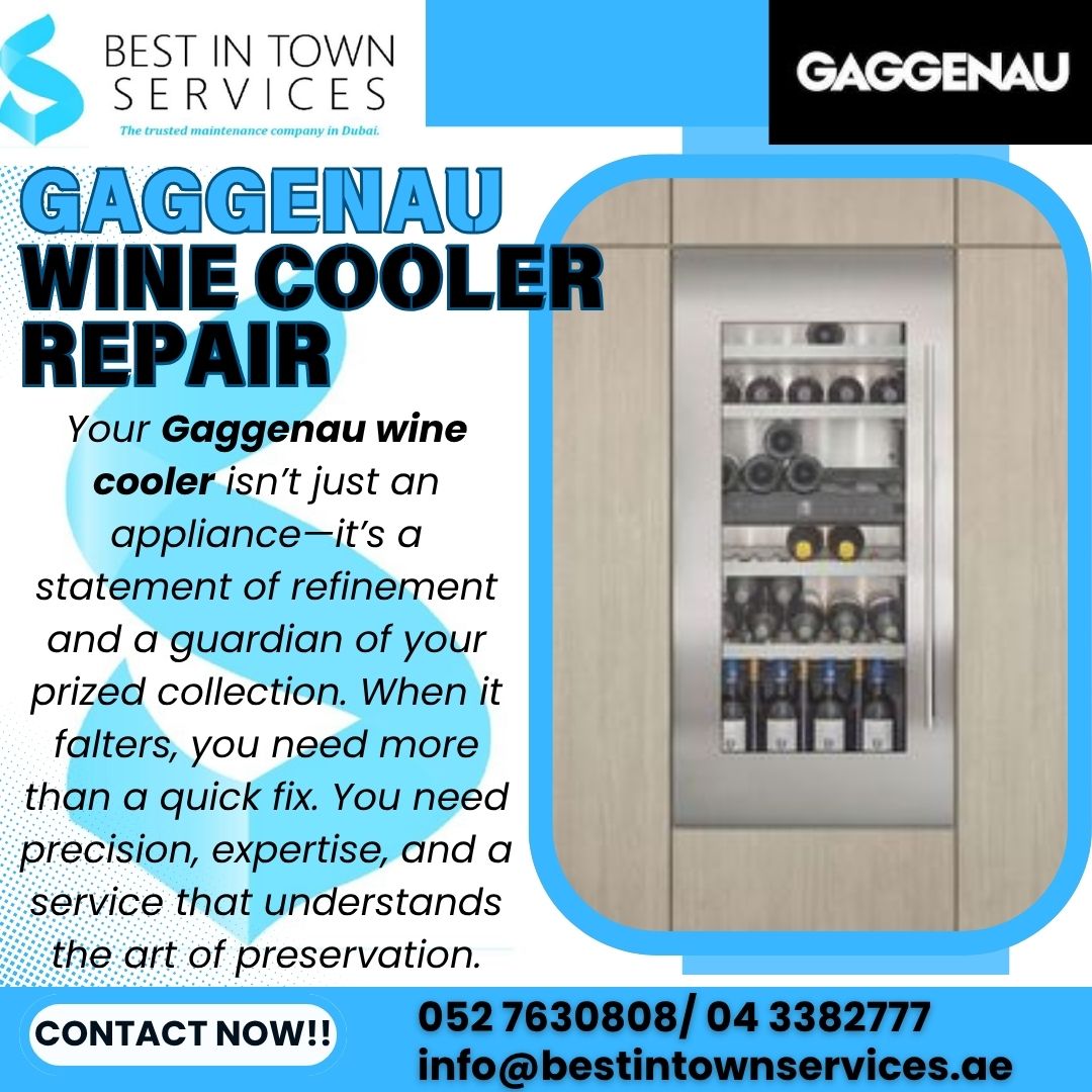Gaggenau Wine Cooler Repair Services