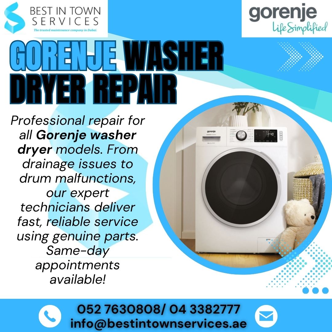 Gorenje Washer Dryer Repair Services