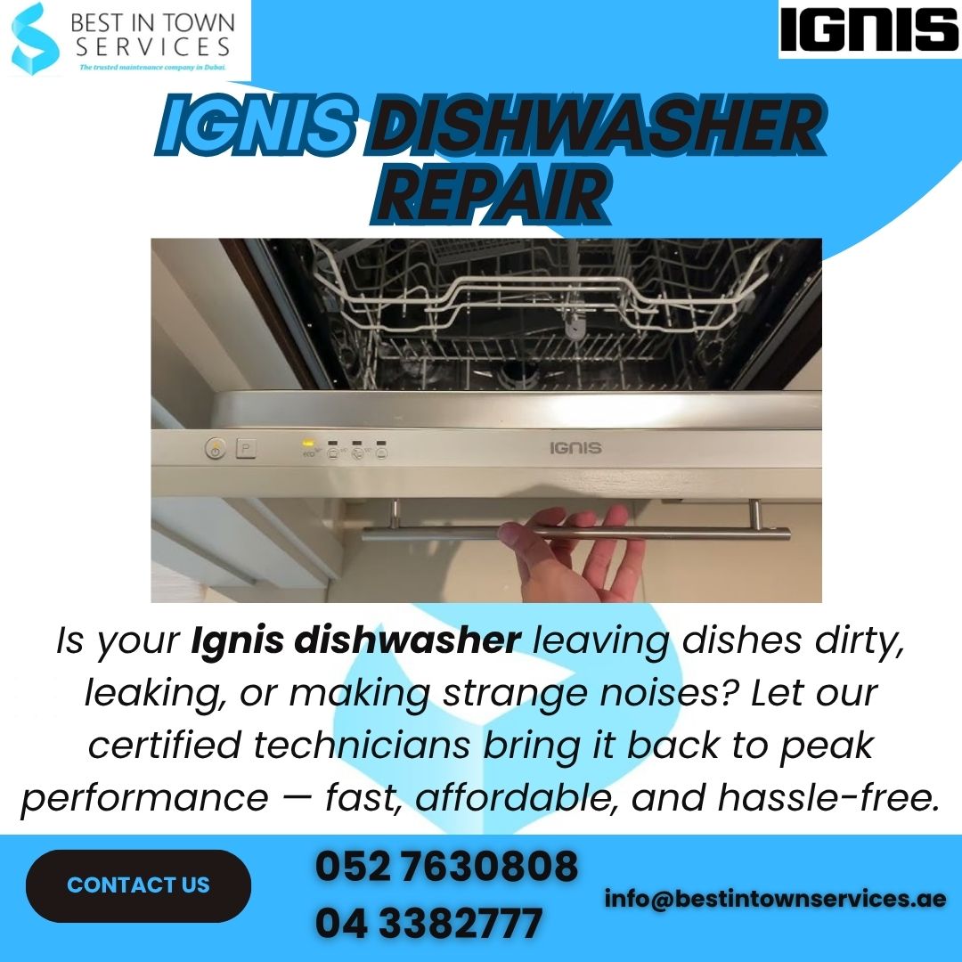 Ignis Dishwasher Repair Services