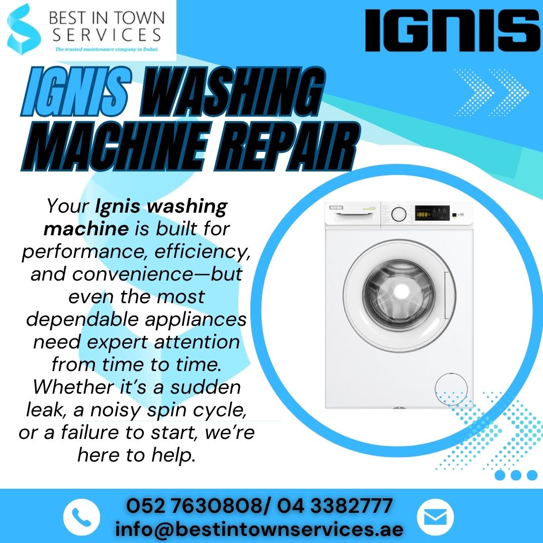 Ignis Washing Machine Repair Services
