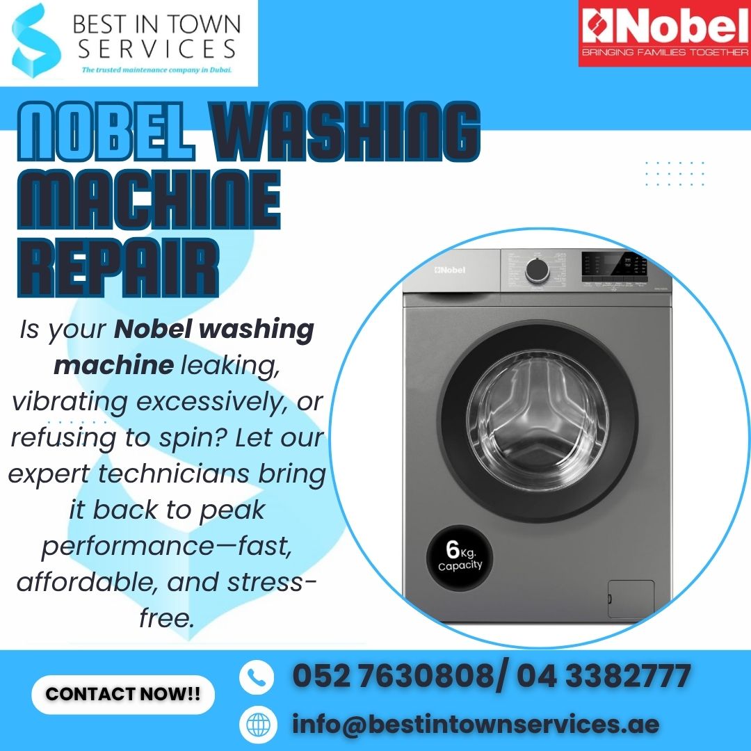 Nobel Washing Machine Repair Services