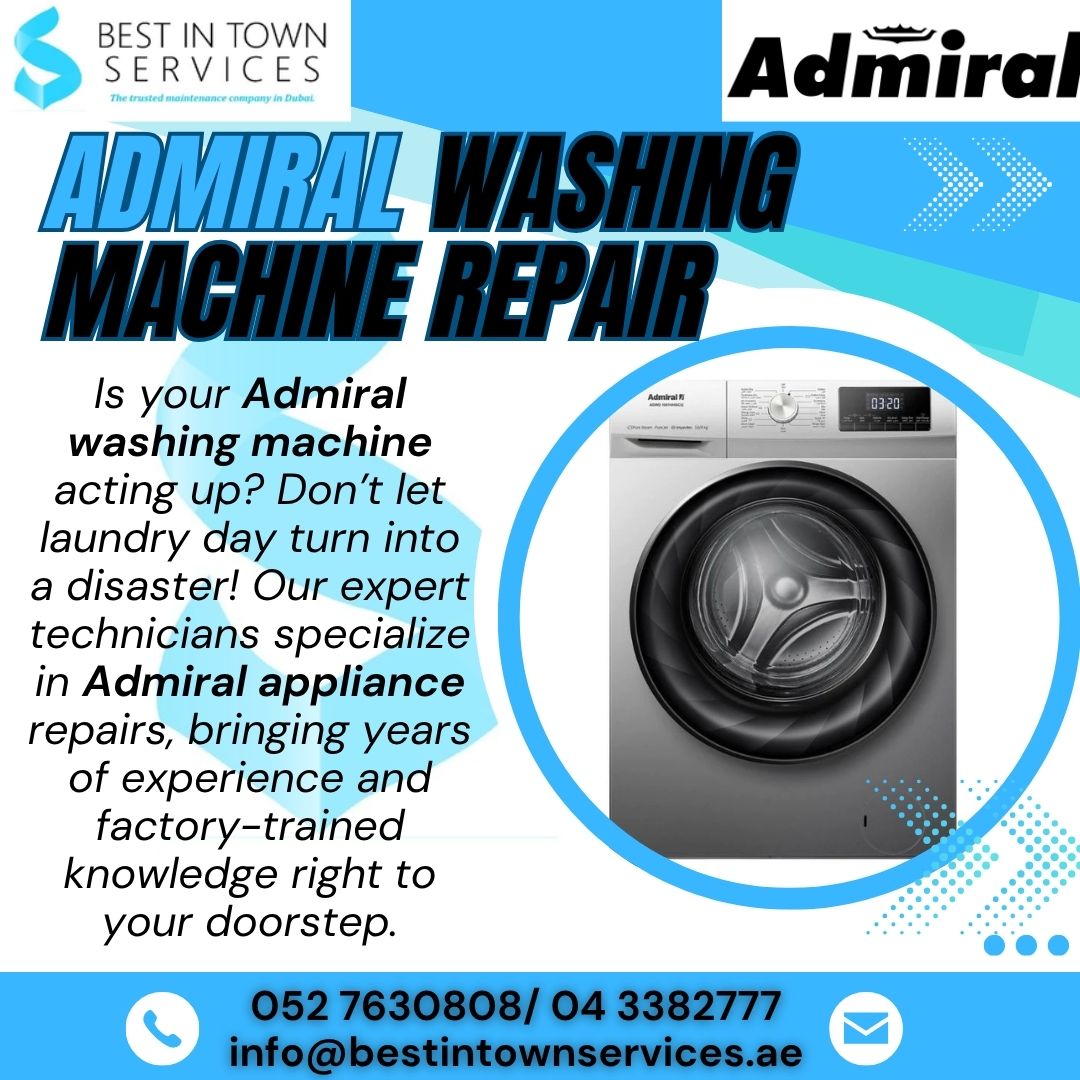 Admiral Washing Machine Repair Services