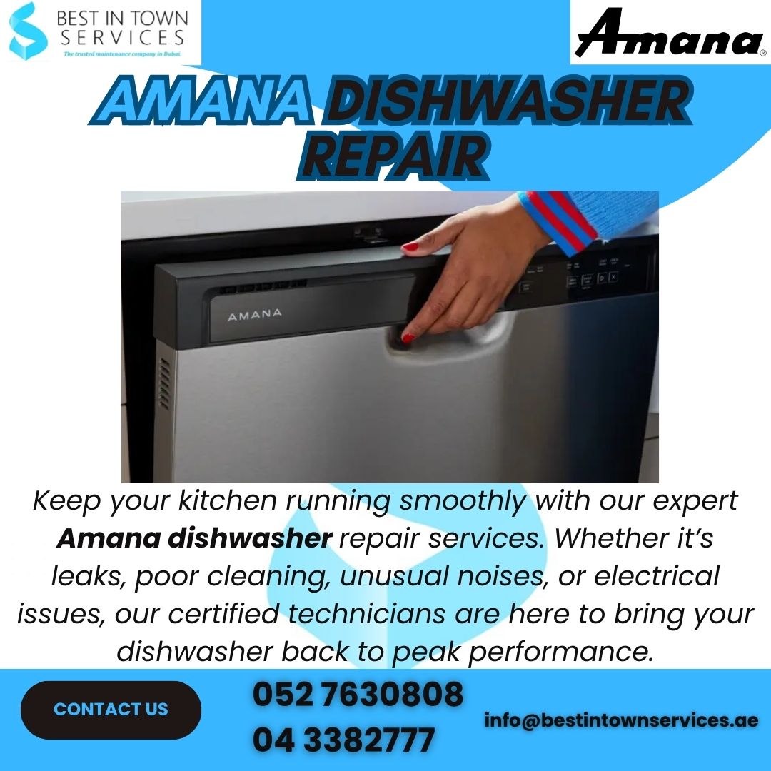 Amana Dishwasher Repair Services