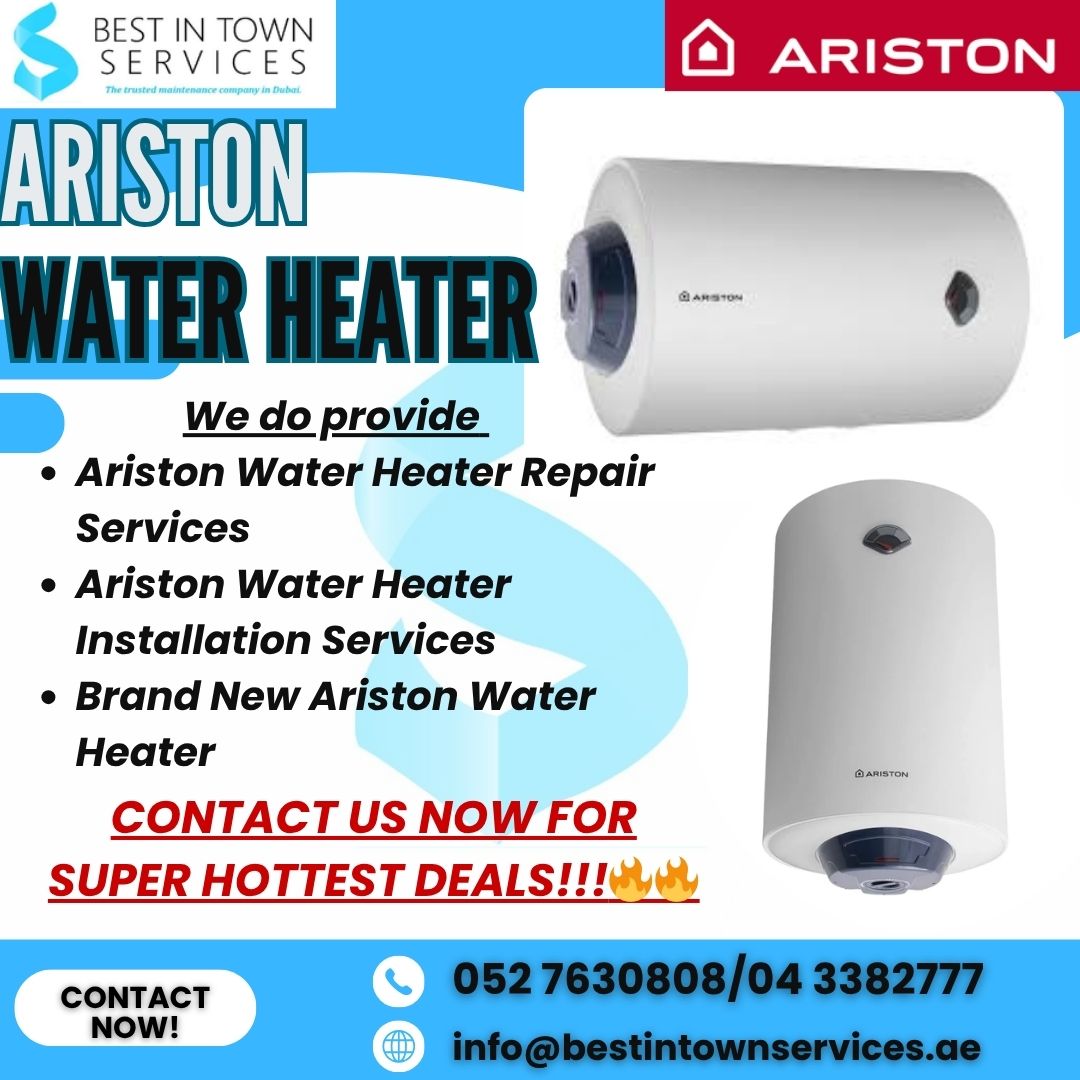 Ariston Water Heater – Repair, Installation and for Sale!!!