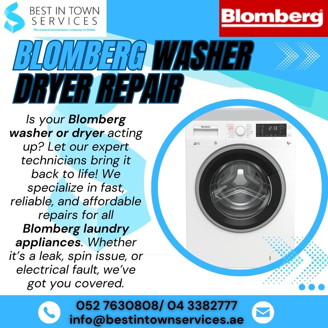 Blomberg Washer Dryer Repair Services