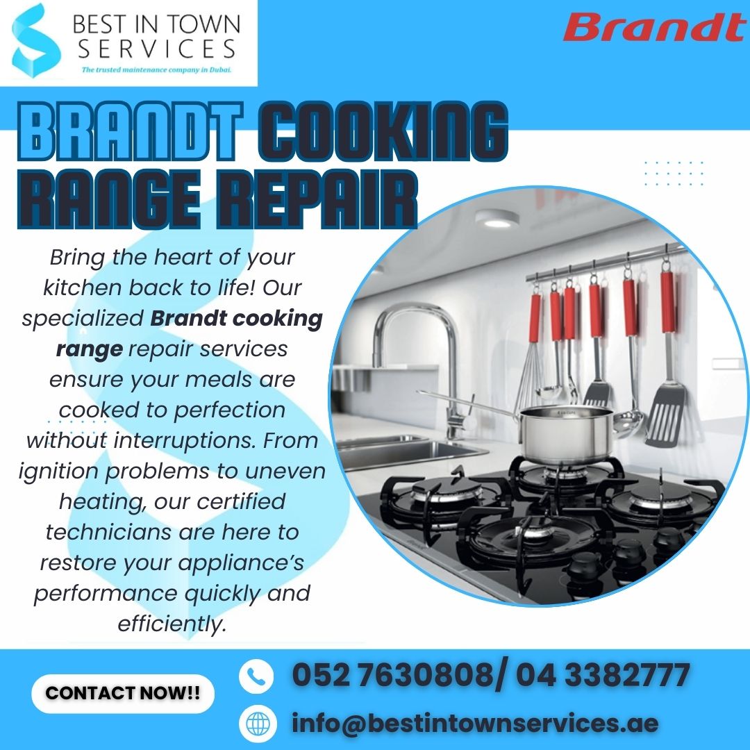 Brandt Cooking Range Repair Services