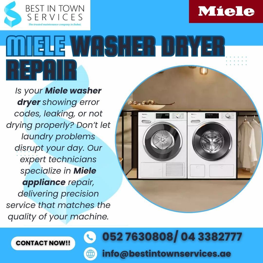 Miele Washer Dryer Repair Services