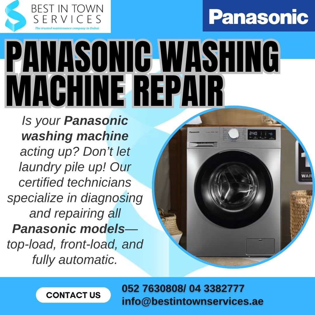 Panasonic Washing Machine Repair Services