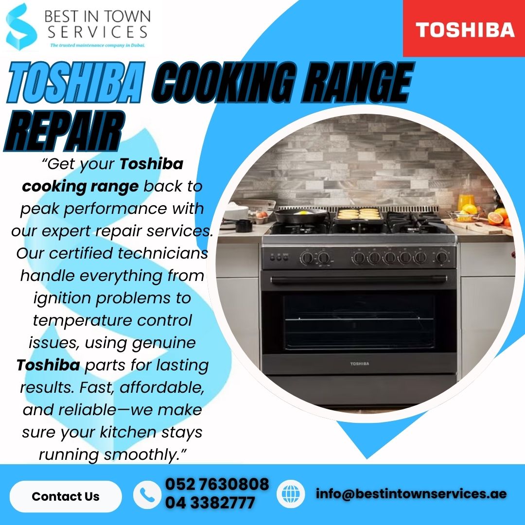 Toshiba Cooking Range Repair Services
