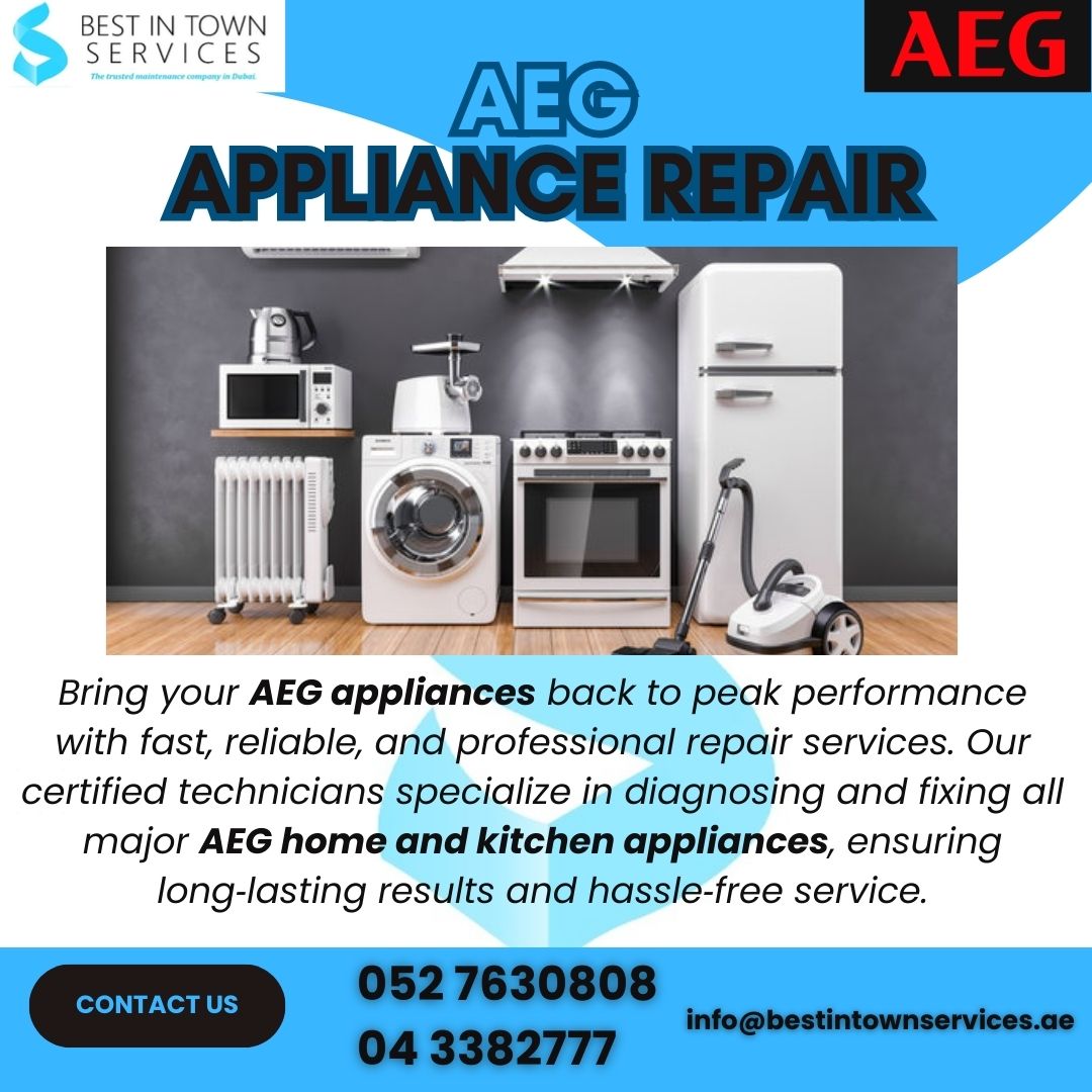 AEG Home & Kitchen Appliances Repair Services