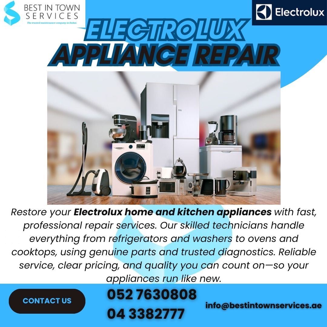 Electrolux Home & Kitchen Appliances Repair Services
