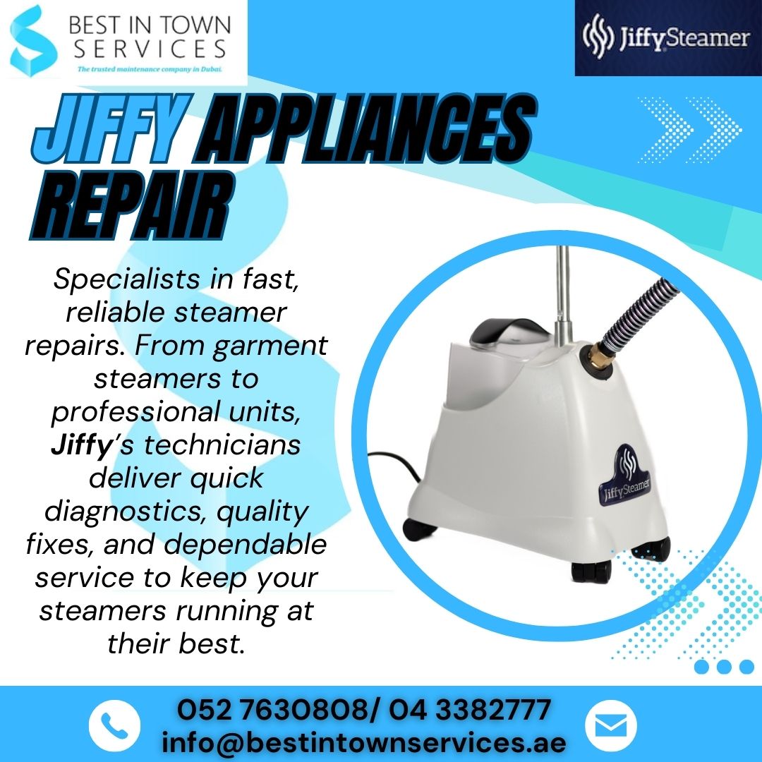 Jiffy Steamer & Appliances Repair Services
