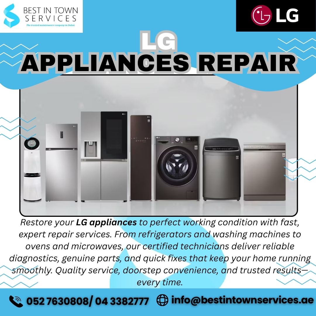 LG Home & Kitchen Appliances Repair Services