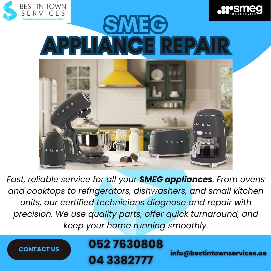 Smeg Home & Kitchen Appliances Repair Services