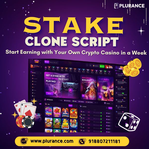 Stake Clone Script – Build Your High-Performance Crypto Casino & Betting Platform