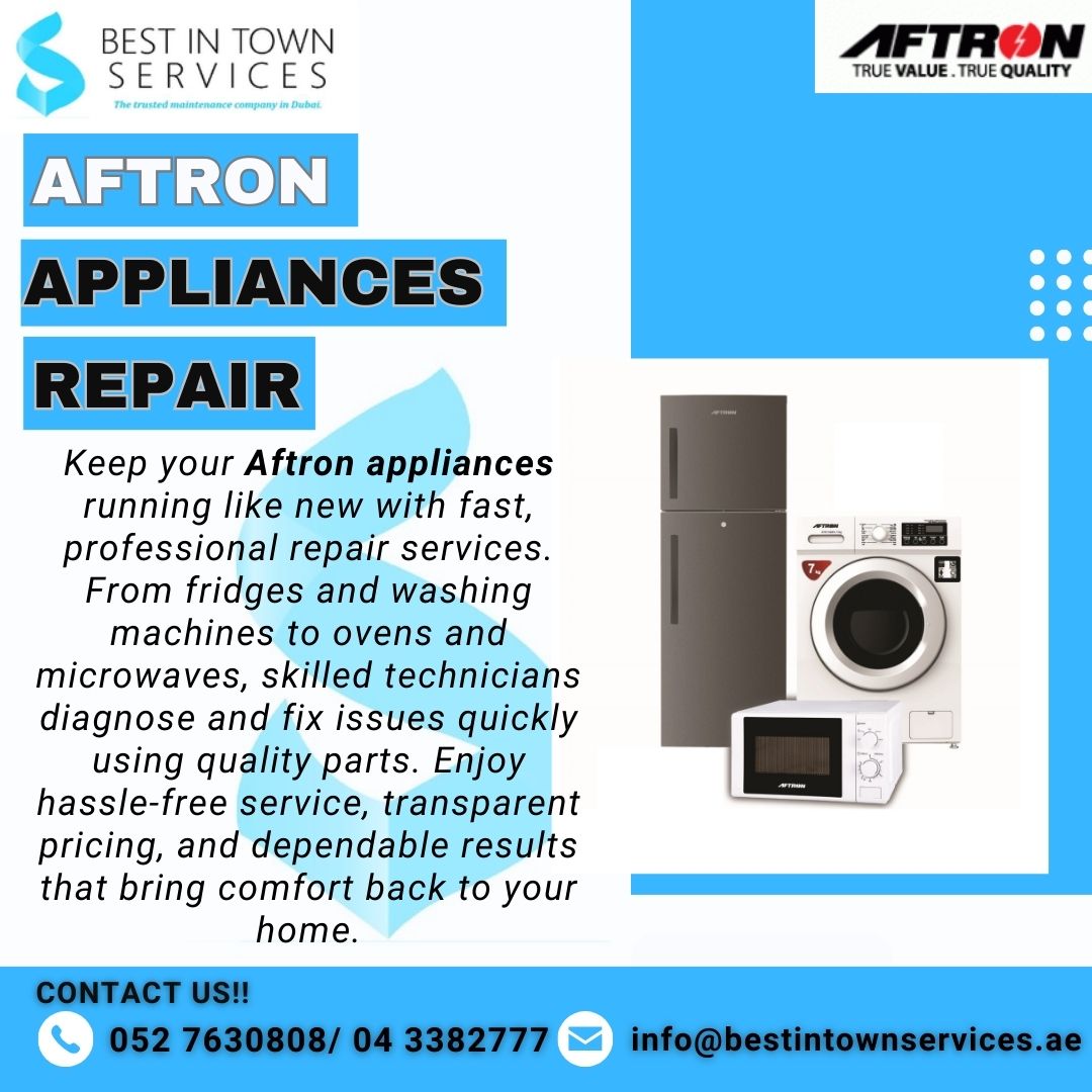 Aftron Home & Kitchen Appliances Repair Services