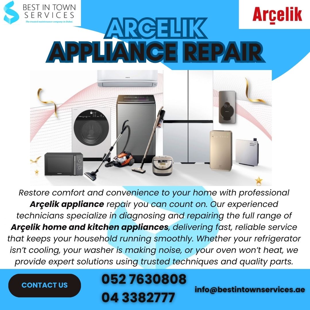 Arcelik Home & Kitchen Appliances Repair Services