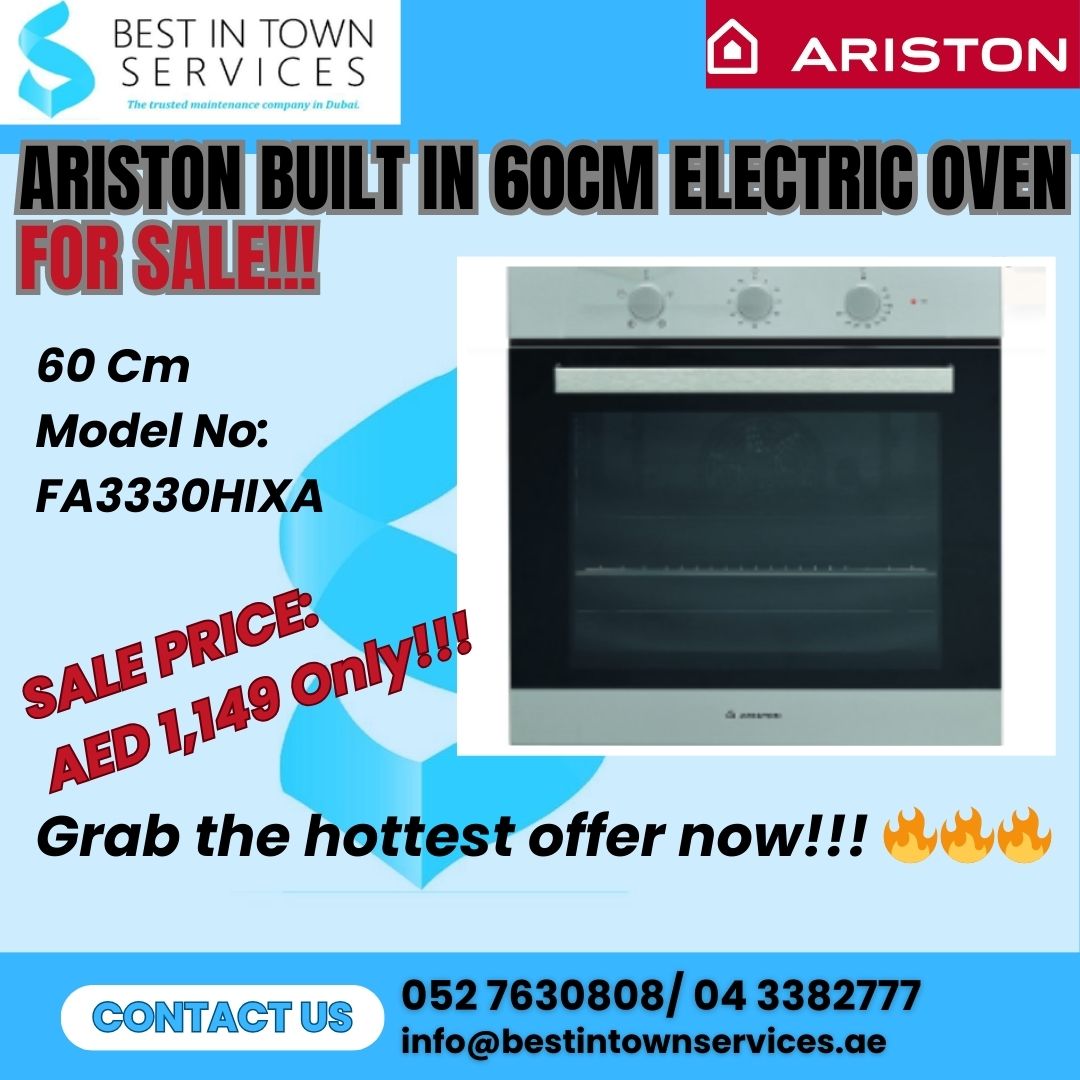 Ariston Builtin Electric Oven for Sale!!!