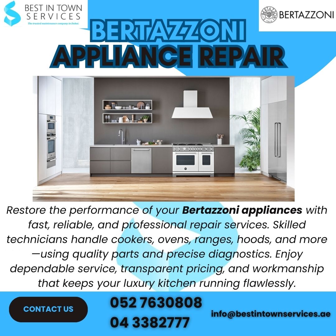 Bertazzoni Home & Kitchen Appliances Repair Services