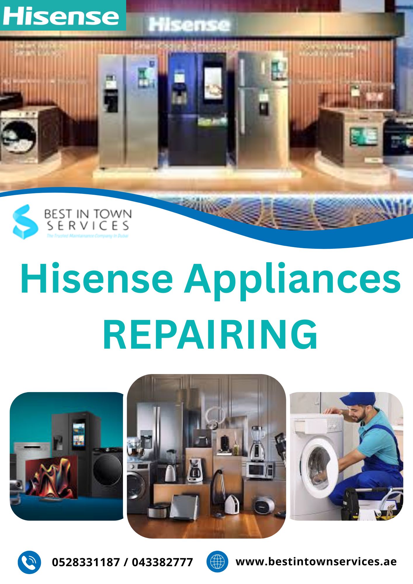 HISENSE APPLIANCES REPAIRING SERVICE DUBAI