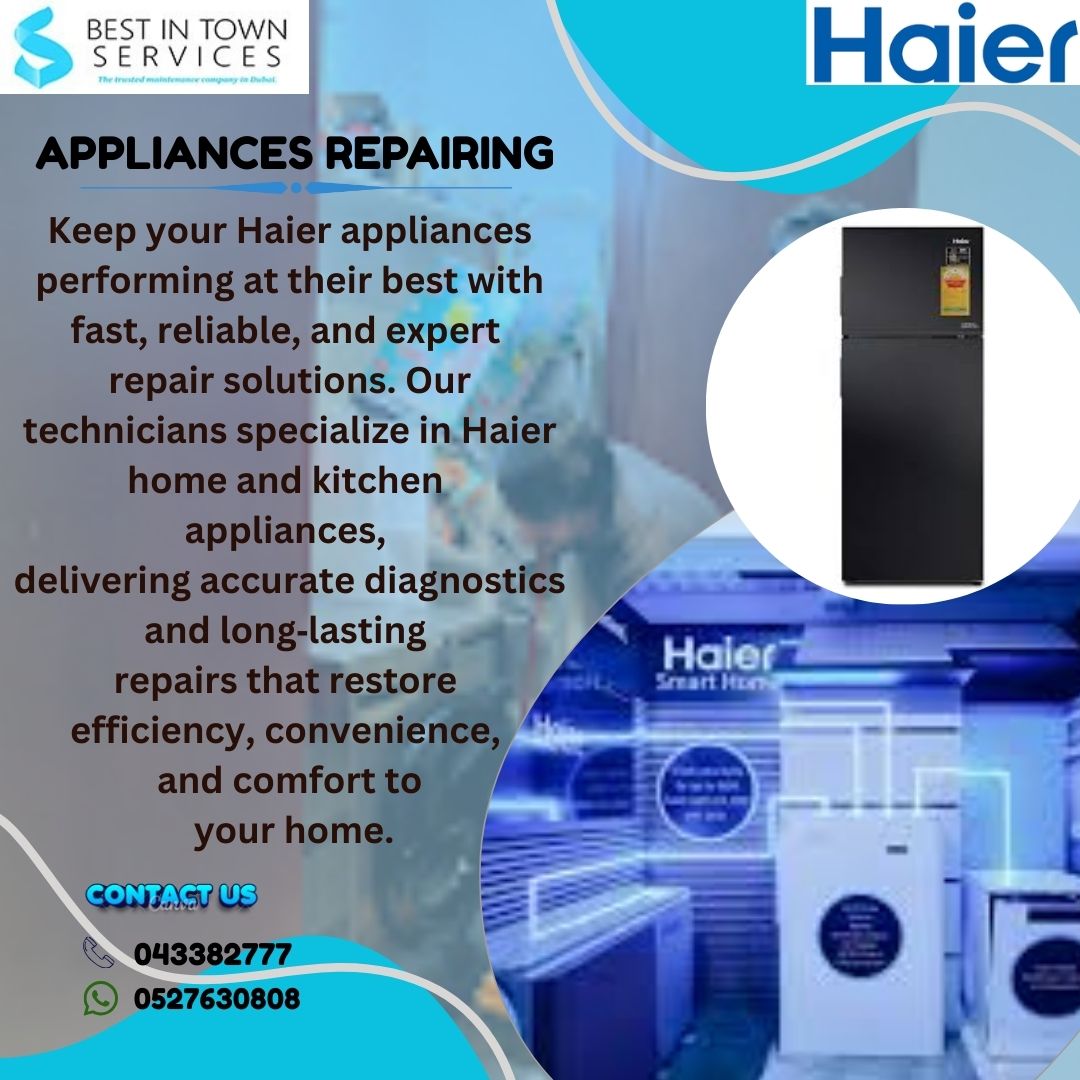 HAIER HOME APPLIANCES REPAIRING