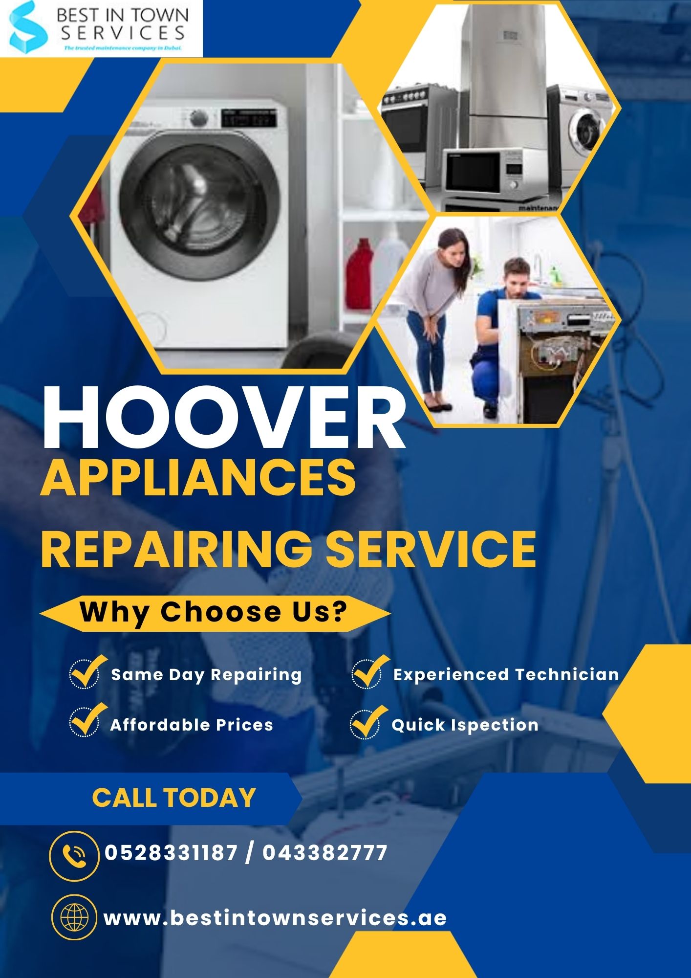 hoover appliances repairing service dubai