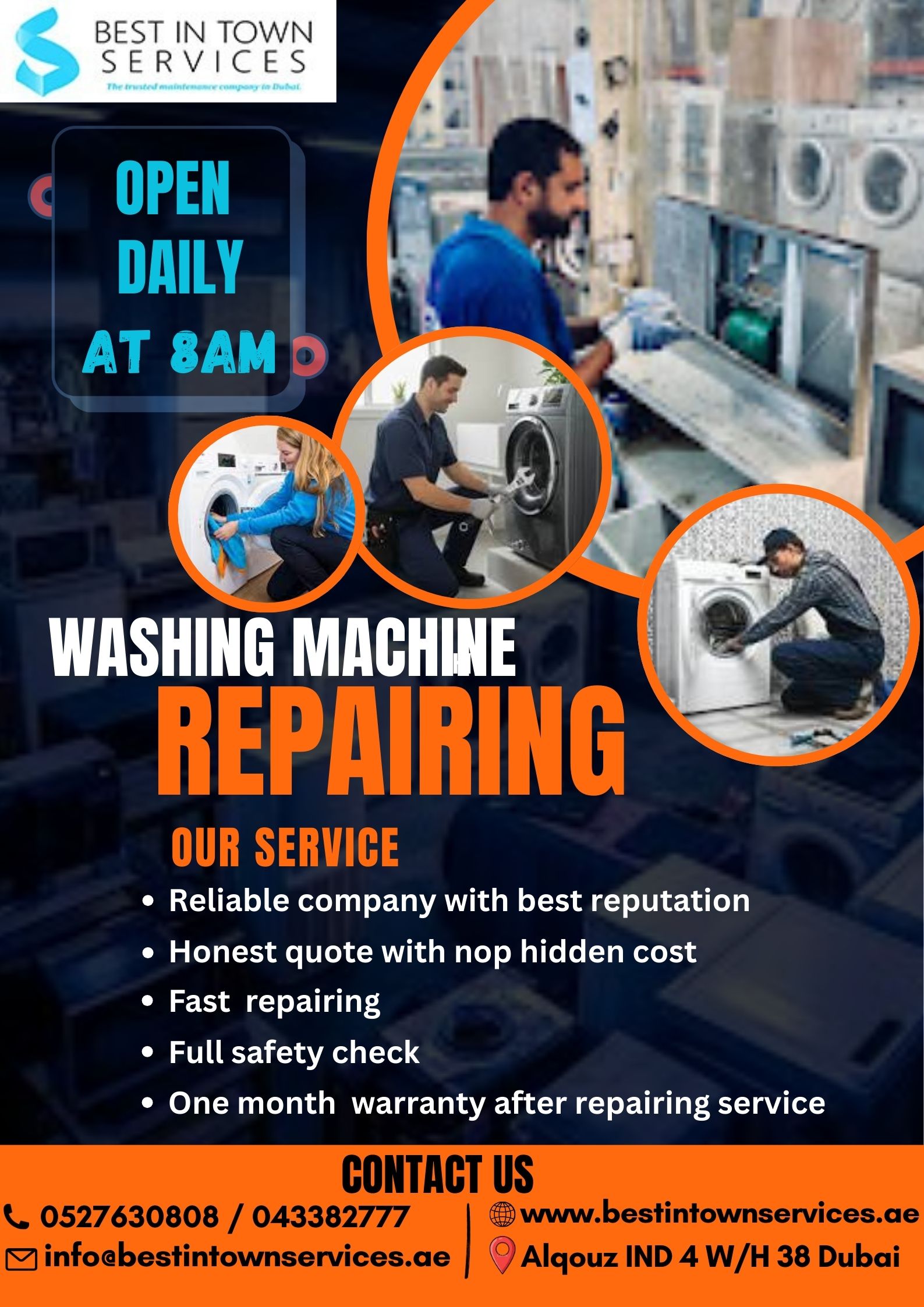 washing machine repaiiring srevicves dubai alqouz 4