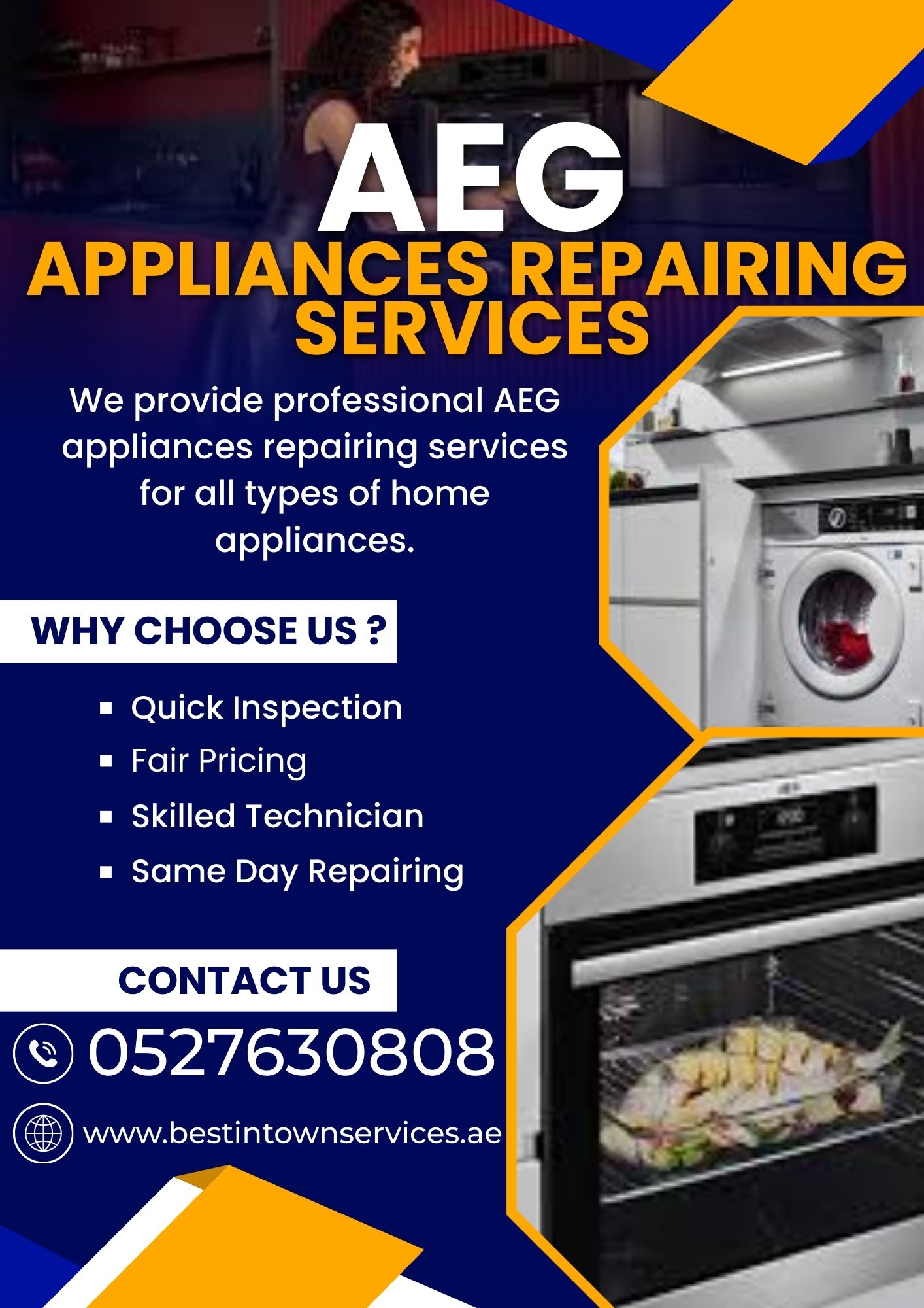 AEG APPLIANCES REPAIRING SERVICE DUBAI