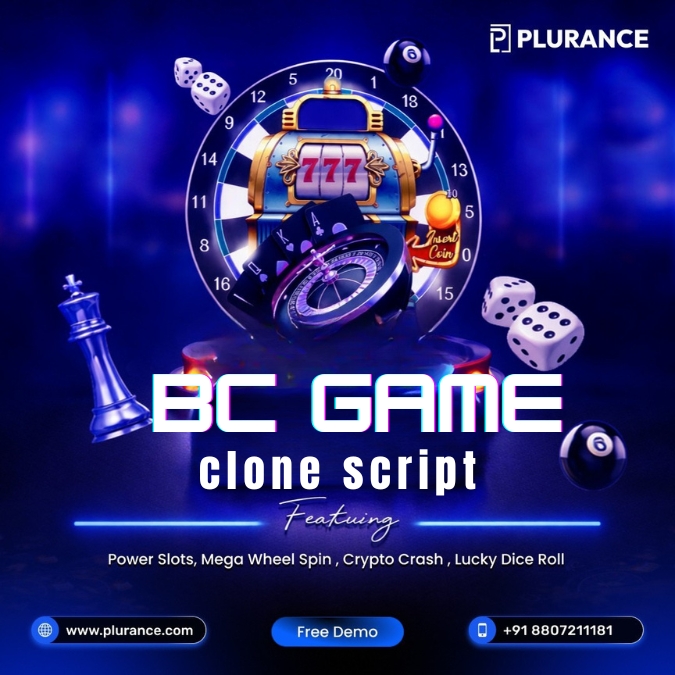 BC.Game Clone Script with Crypto Wallets & Provably Fair Gaming