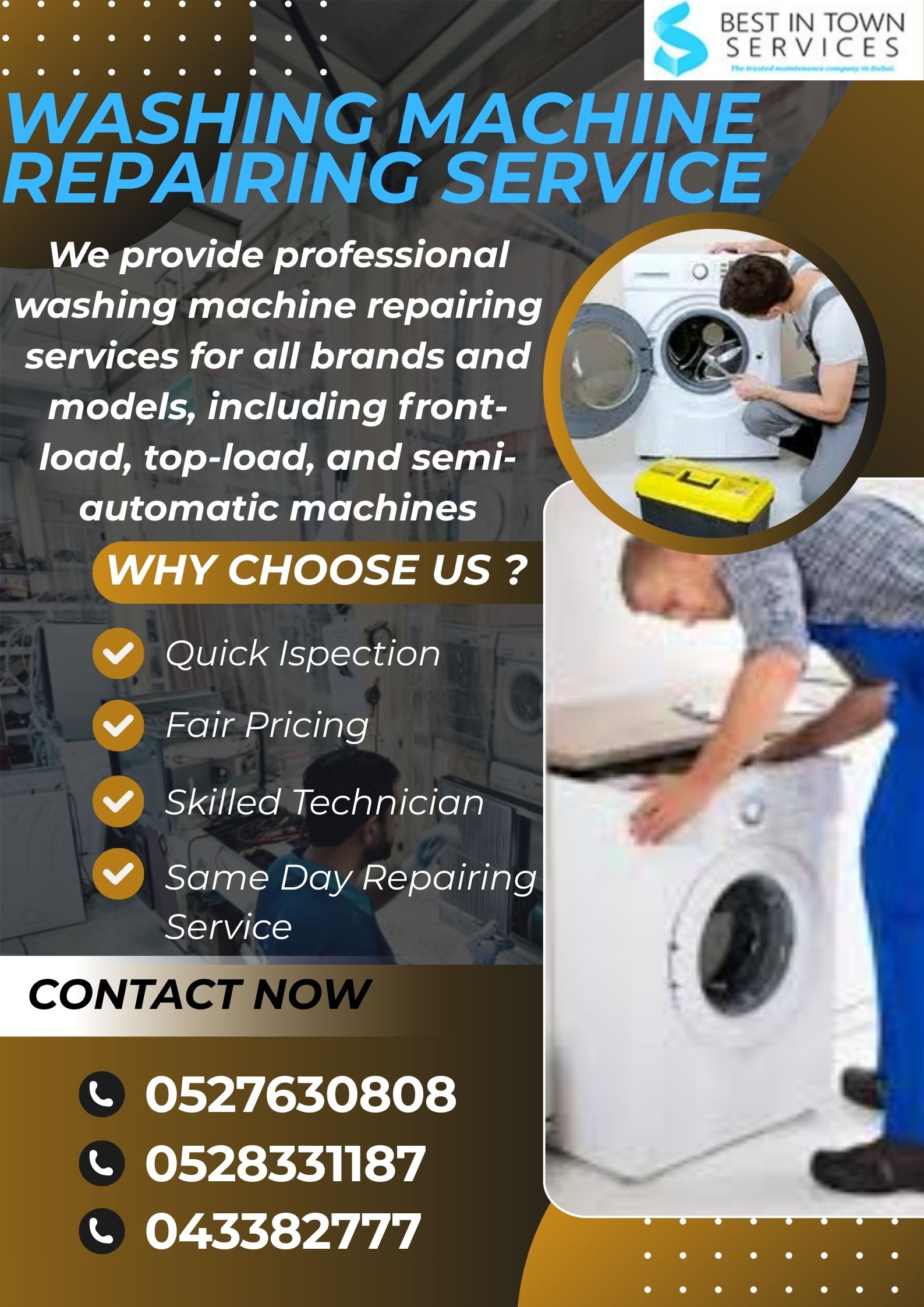 WASHING MACHINE REPAIRINGS ERVICE DUBAI ALQOUZ 4