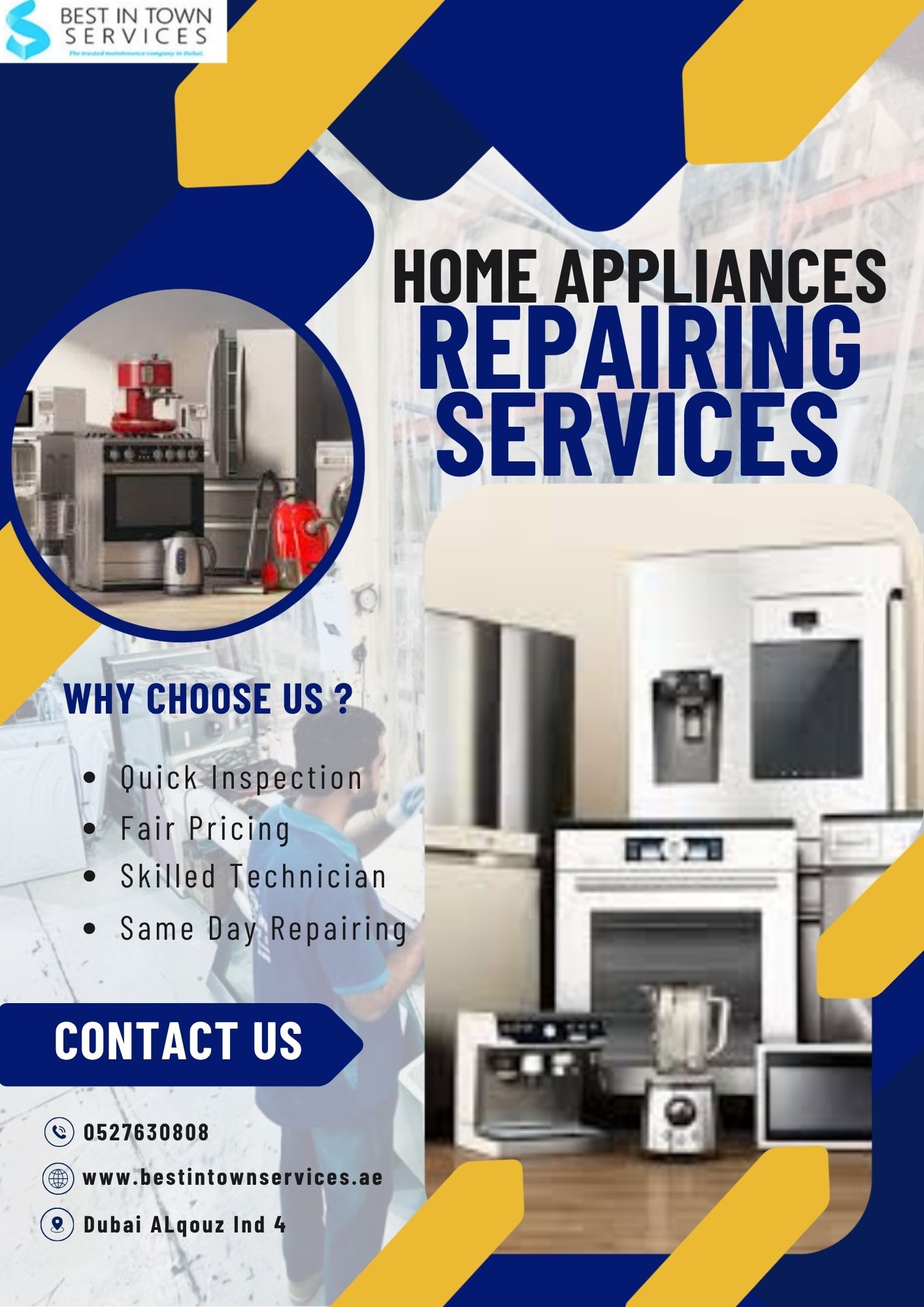 KITCHEN AND HOUSE APPLIANCES REPAIRING SERVICE DUBAI
