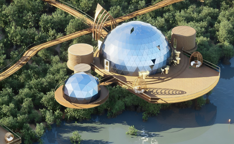 Mangrove Beach Resort in Umm Al Quwain | LuxeGlamp