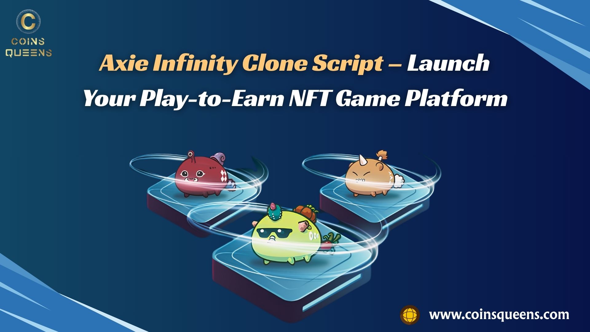 Axie Infinity Clone Script – Launch Your Play-to-Earn NFT Game Platform