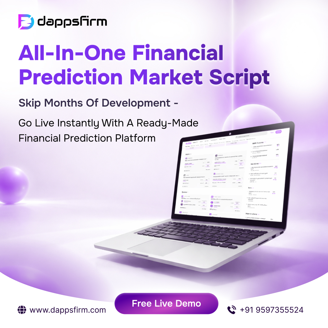 Financial Prediction Market Script – Get Free Demo Today