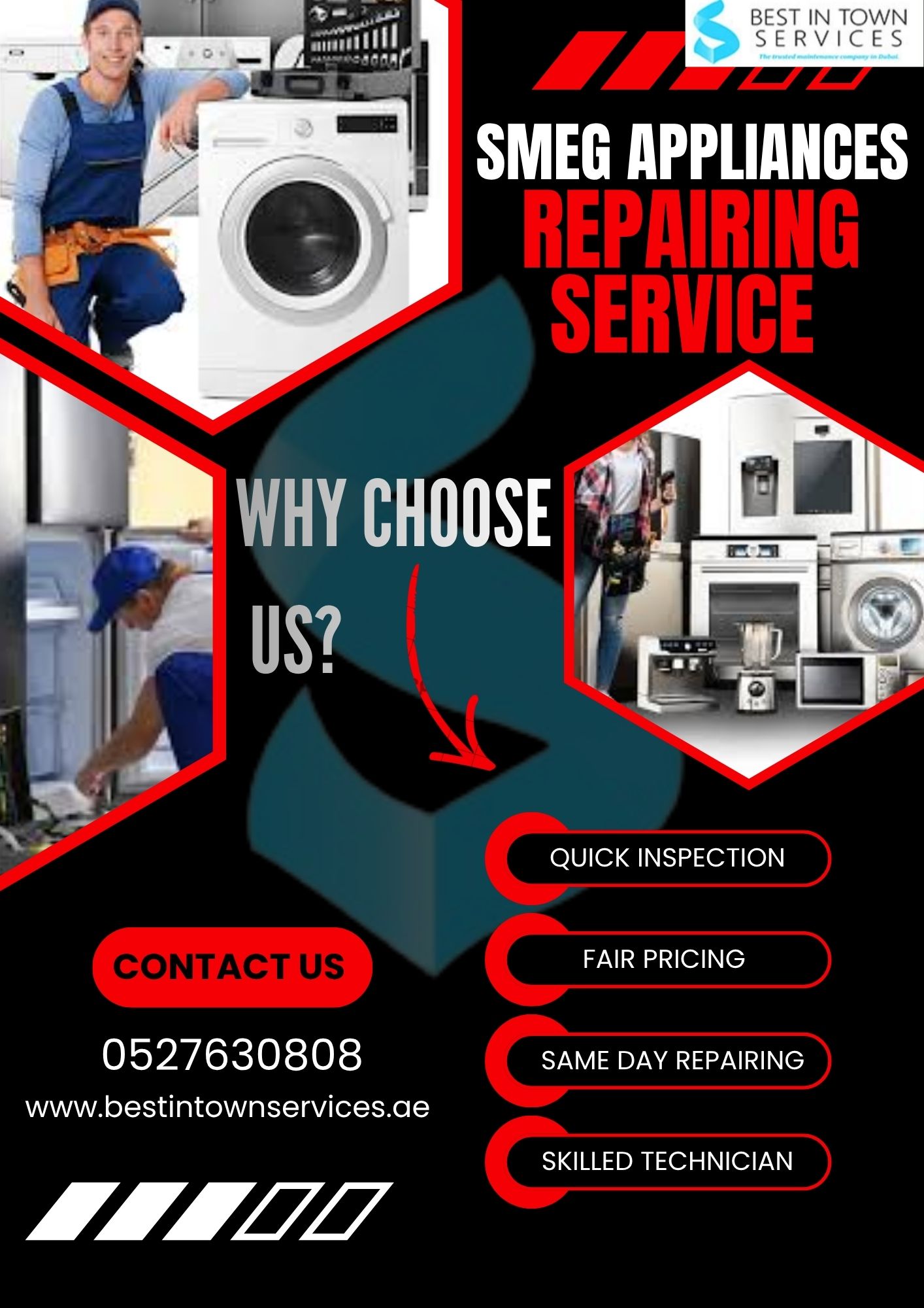 Smeg Appliances repairing service Dubai