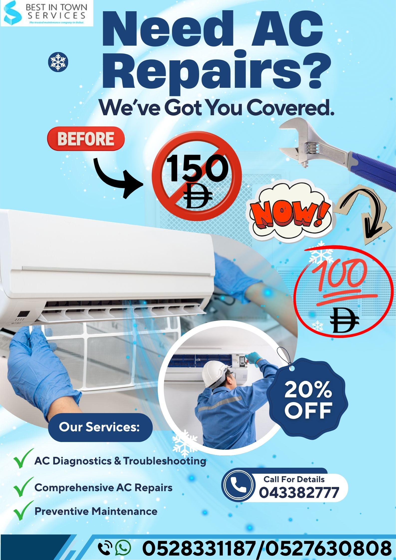 AC REPAIRING SERVICE DUBAI