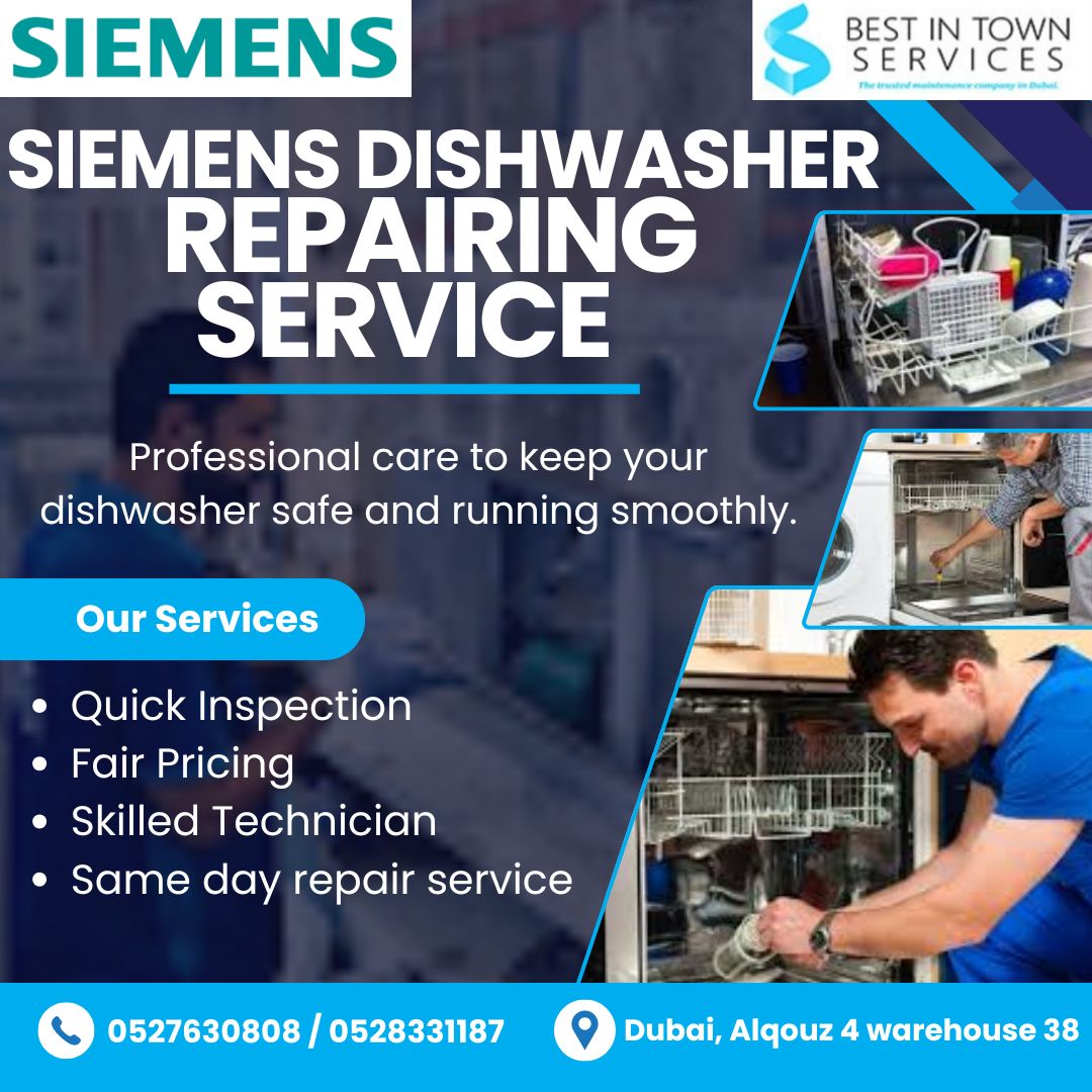 SIEMENS DISHWASHER REPAIRING SERVICE DUBAI