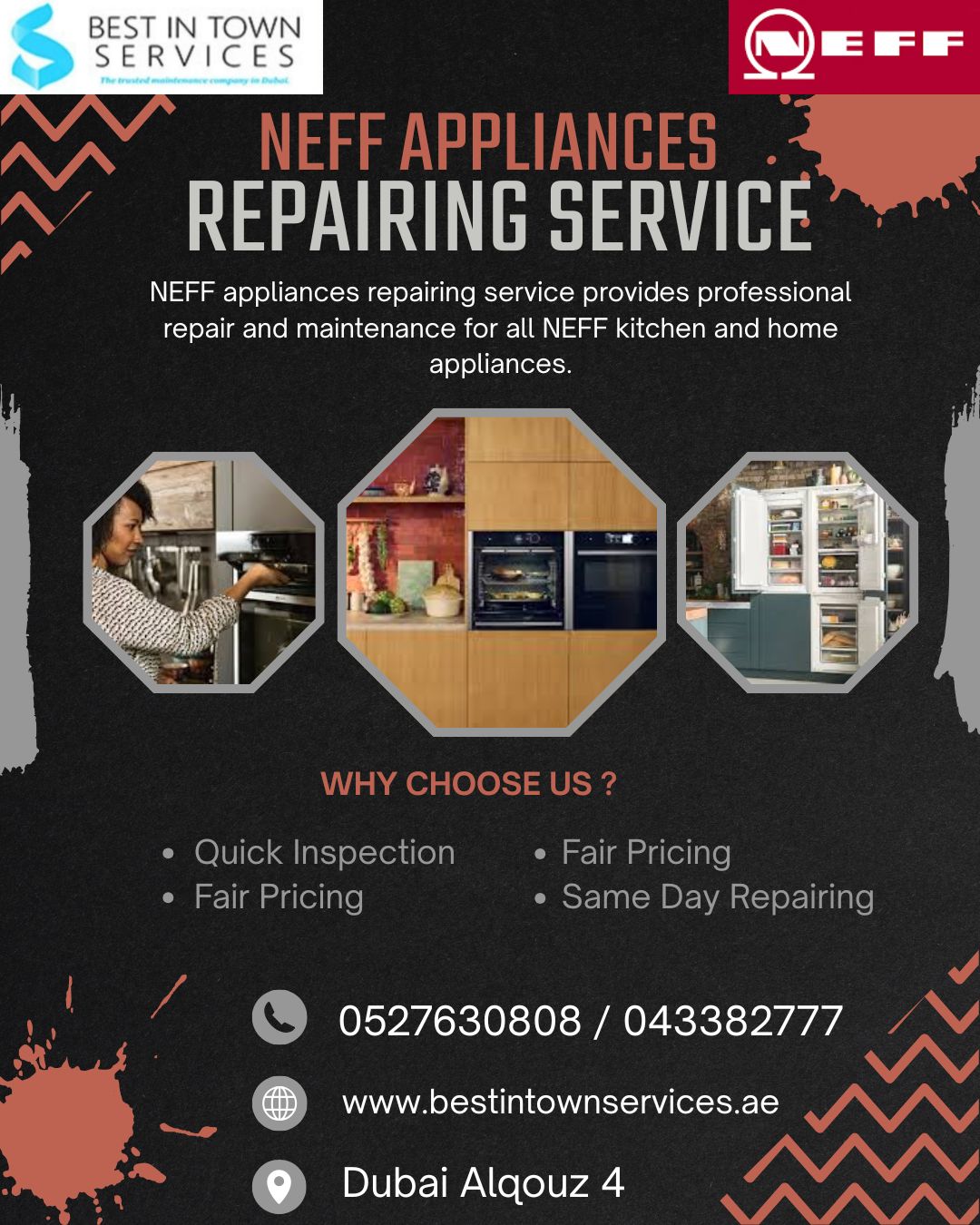 NEFF APPLIANCES REPAIRING SERVICE DUBAI