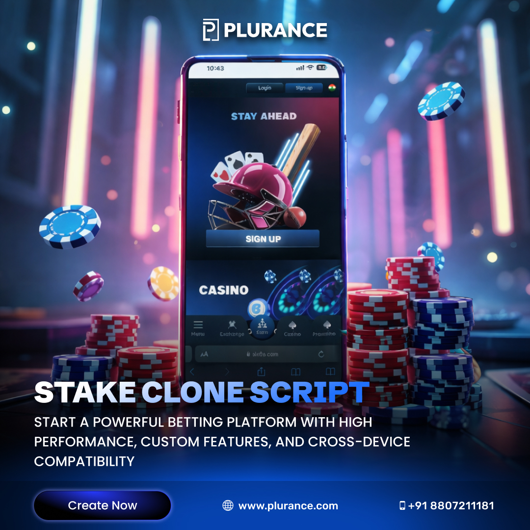 Stake Clone Script – Build, Scale, and Dominate Gaming Market