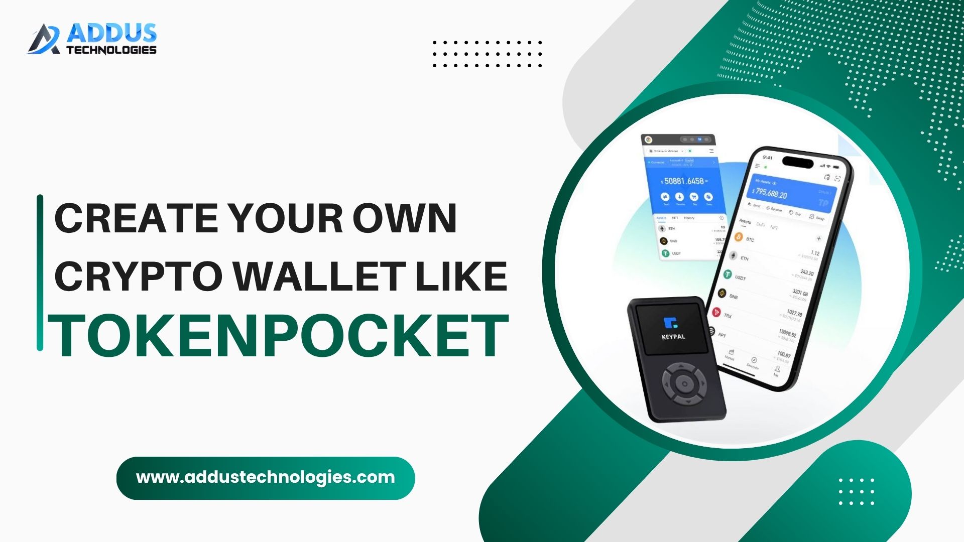 Build your own crypto wallet like TokenPocket