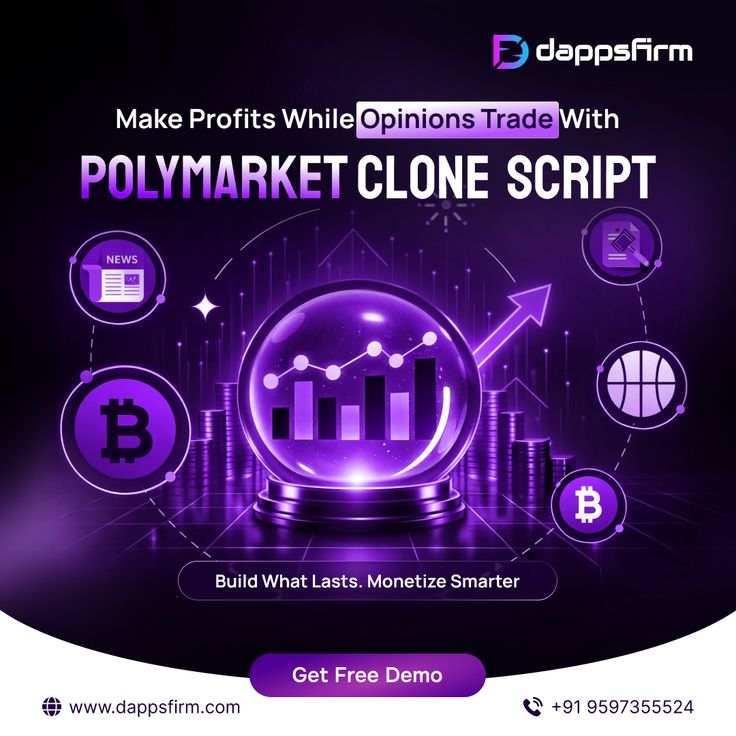 Develop a Revenue-Driven Platform with Our Polymarket Clone Script