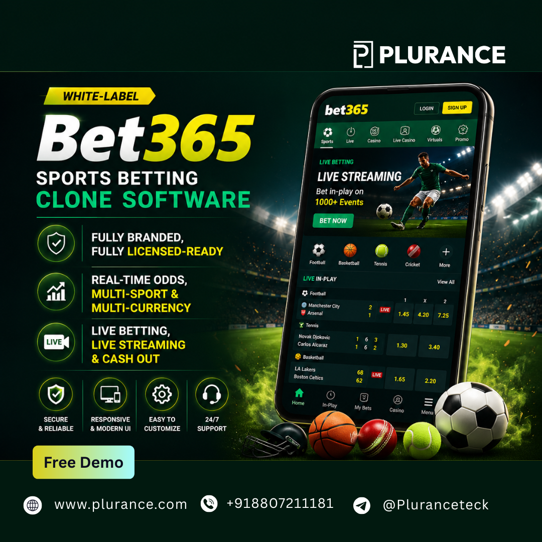 Bet365 Clone Script — Real-Time Odds, Multi-Sport & Multi-Currency