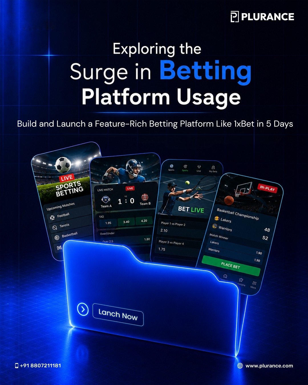 Launch a Feature-Rich Betting Platform with a 1xbet Clone Script